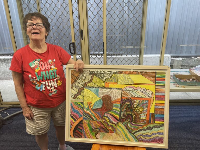 Sandra’s peaceful and creative life in the Blue Mountains