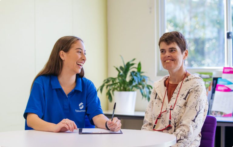 resident and support worker